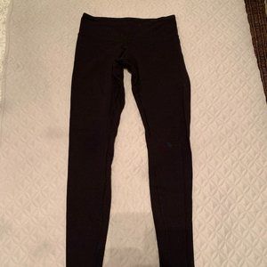 Lululemon Black Wunder Under High Waisted Leggings